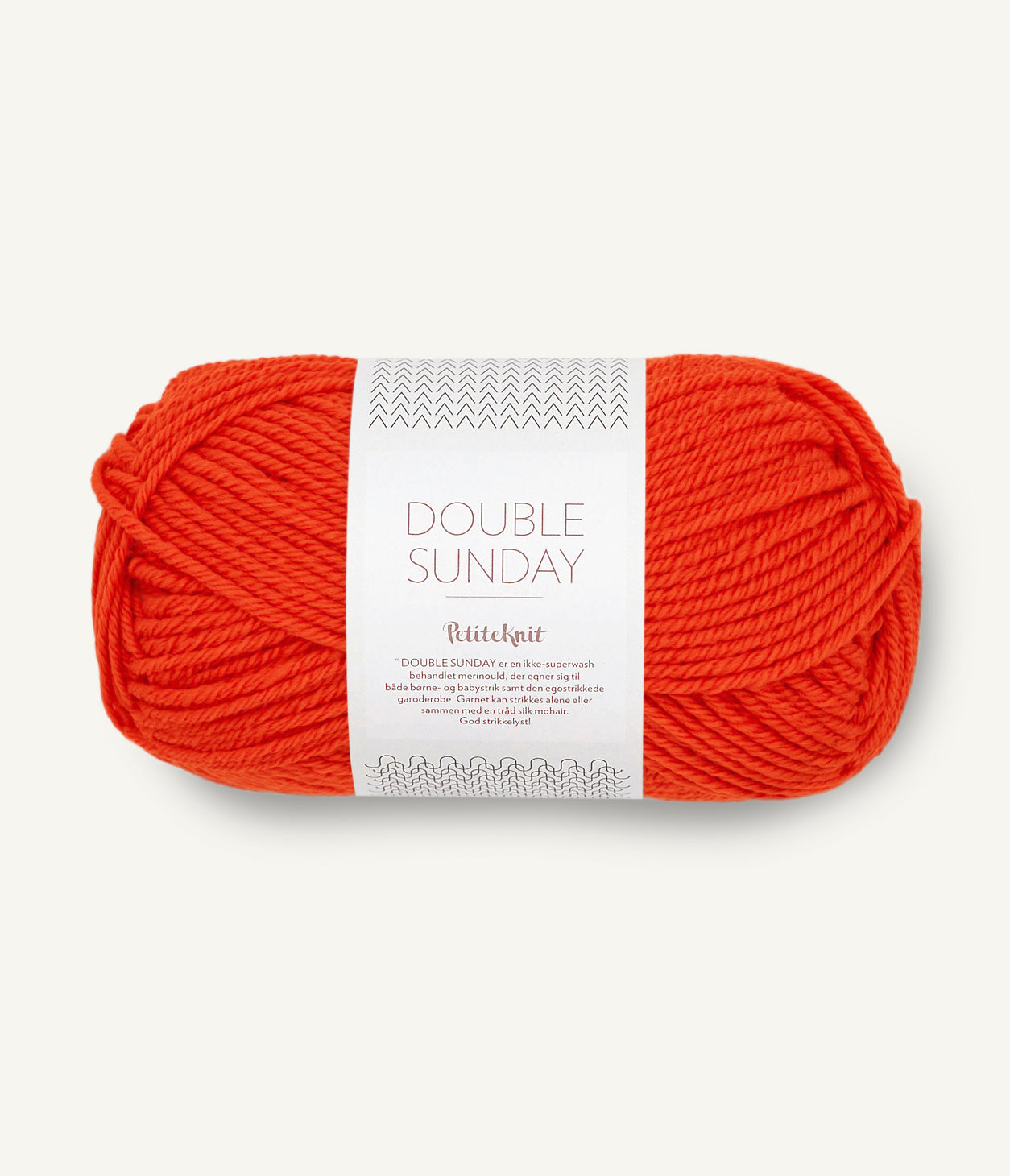 Double Sunday fra Sandnes - et blødt merino uldgarn