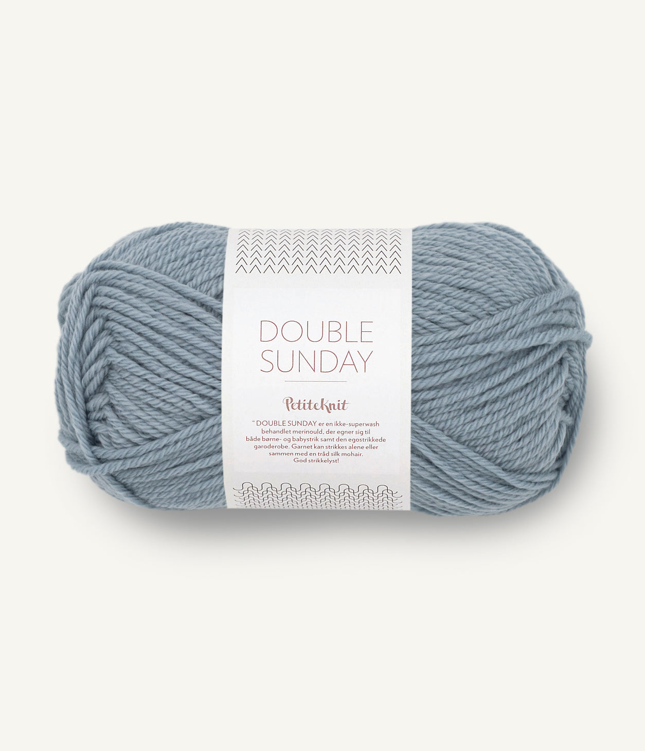 Double Sunday fra Sandnes - blødt merino uldgarn