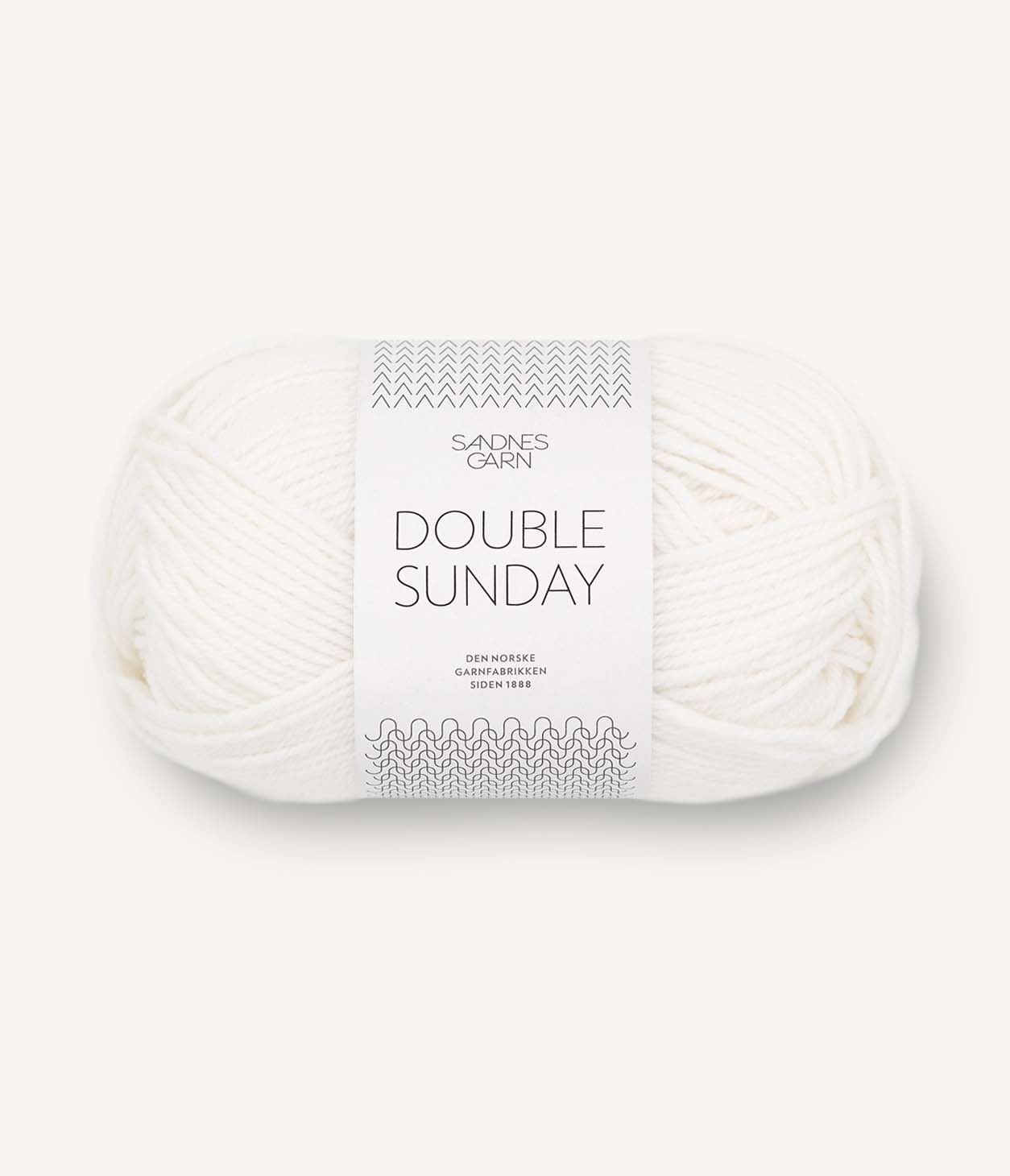 Double Sunday fra Sandnes - et blødt merino uldgarn