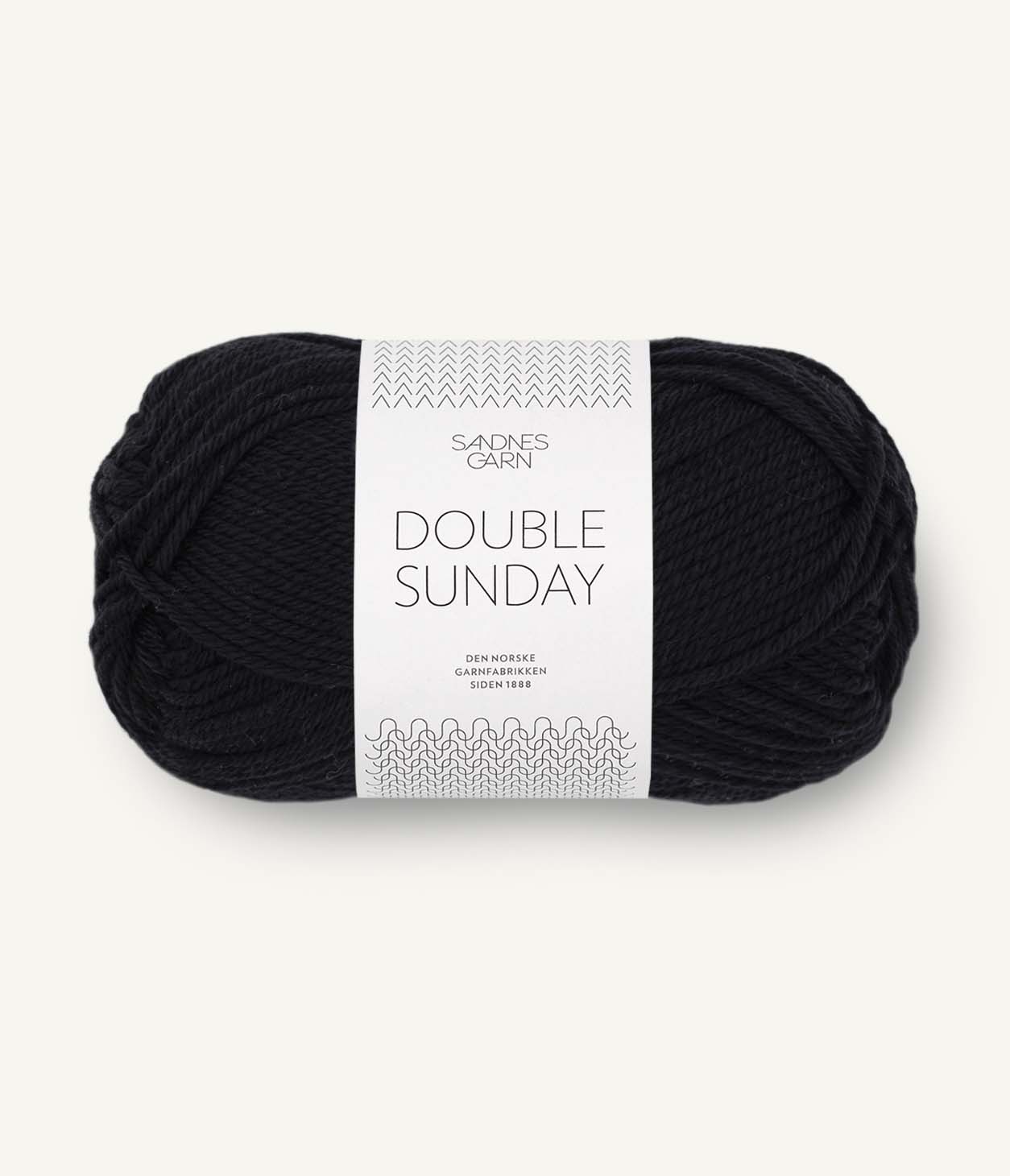 Double Sunday fra Sandnes - et blødt merino uldgarn