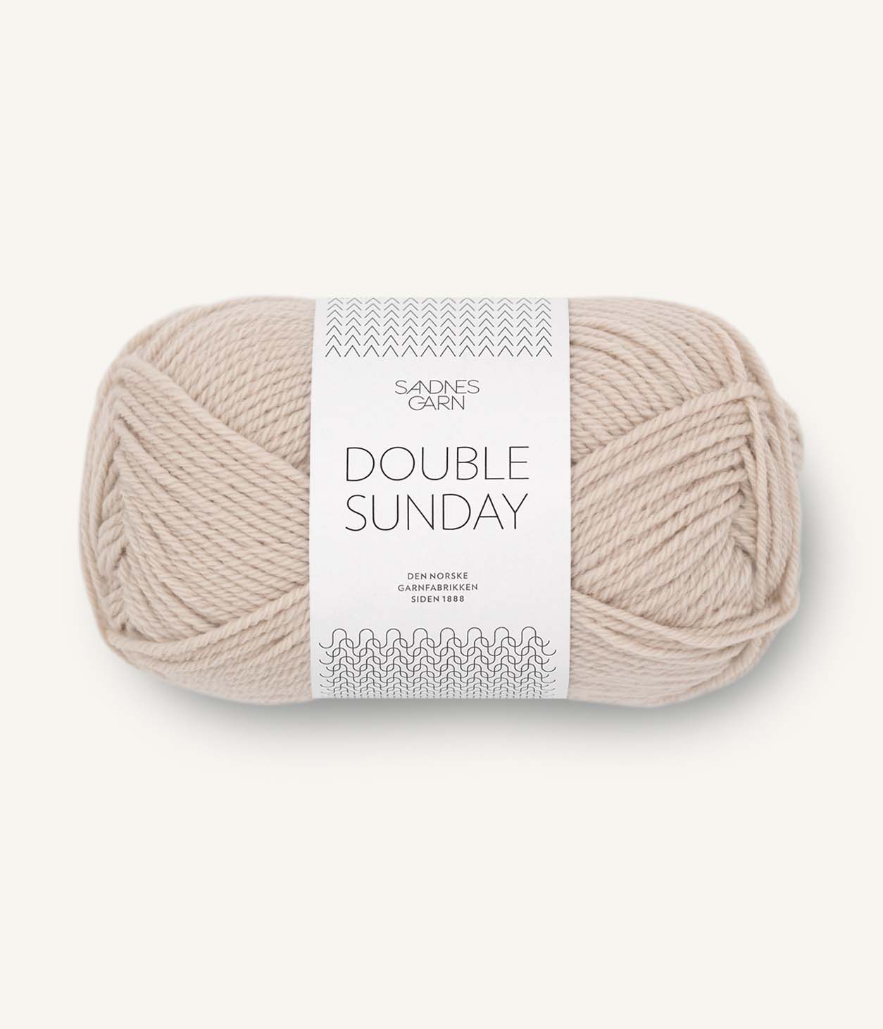 Double Sunday fra Sandnes - et blødt merino uldgarn