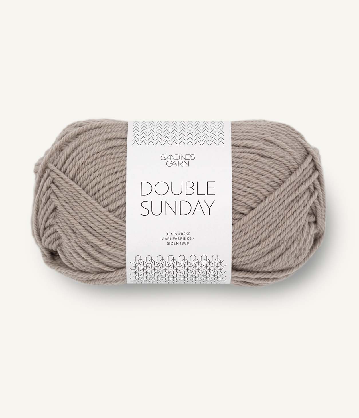 Double Sunday fra Sandnes - et blødt merino uldgarn