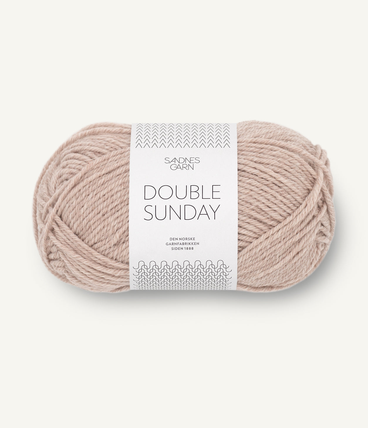 Double Sunday fra Sandnes - et blødt merino uldgarn