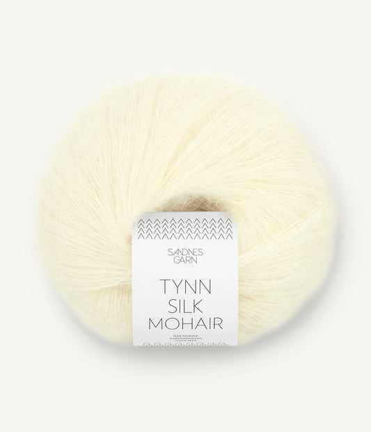 Tynn Silk Mohair fra Sandnes