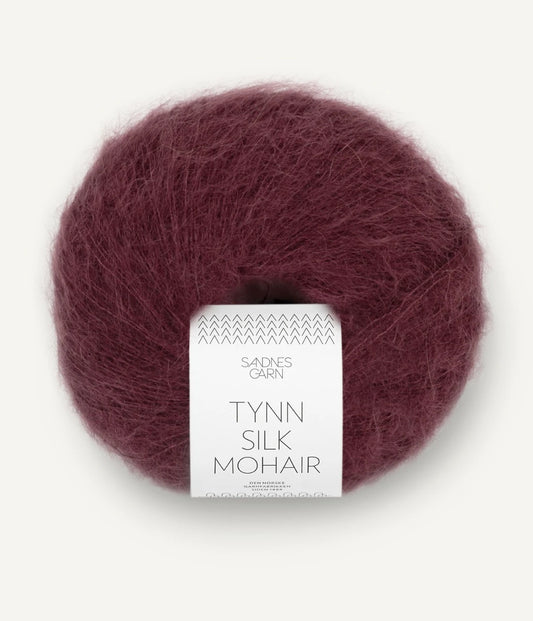 Tynn Silk Mohair fra Sandnes