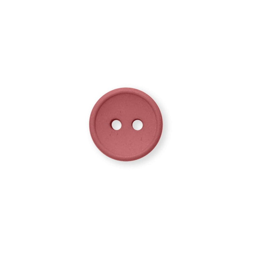 Cotton Button knapper lavet af genanvendt bomuld fra Isager til dit strik Blush 13 mm