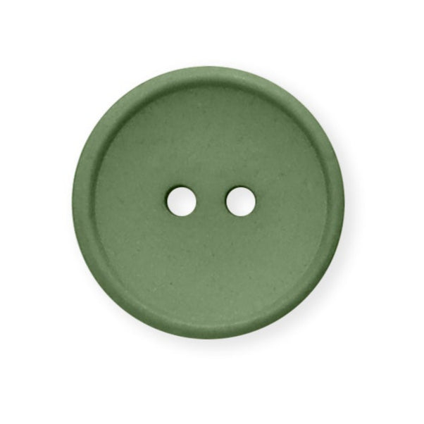 Cotton Button knapper lavet af genanvendt bomuld fra Isager til dit strik farve Green Tea
