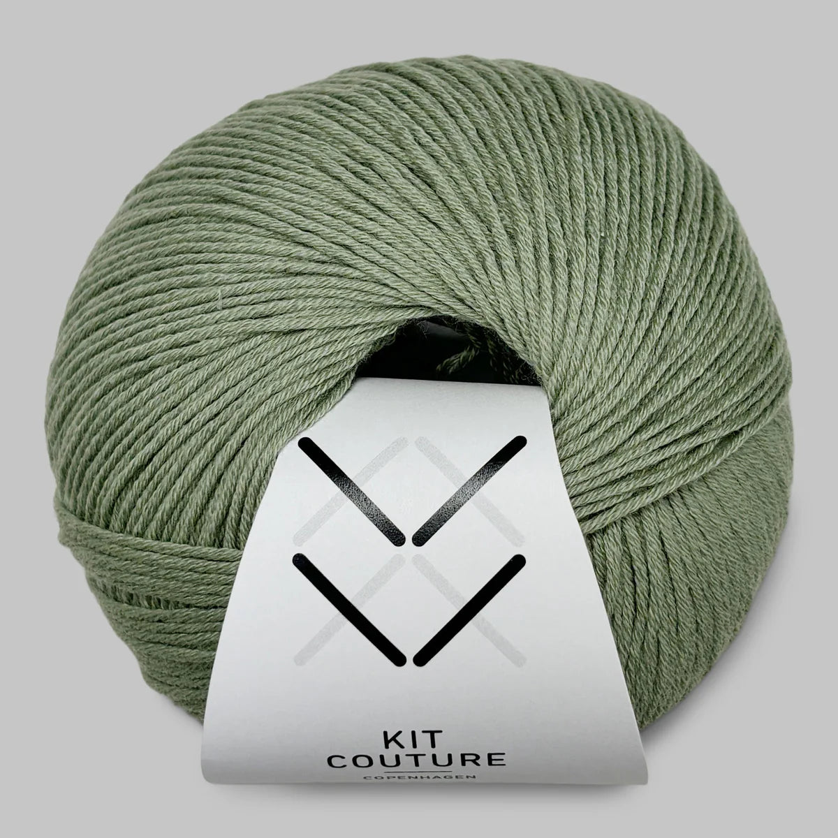 Sommergarner - her vises Wool Cotton fra Kit Couture i farven Salvie