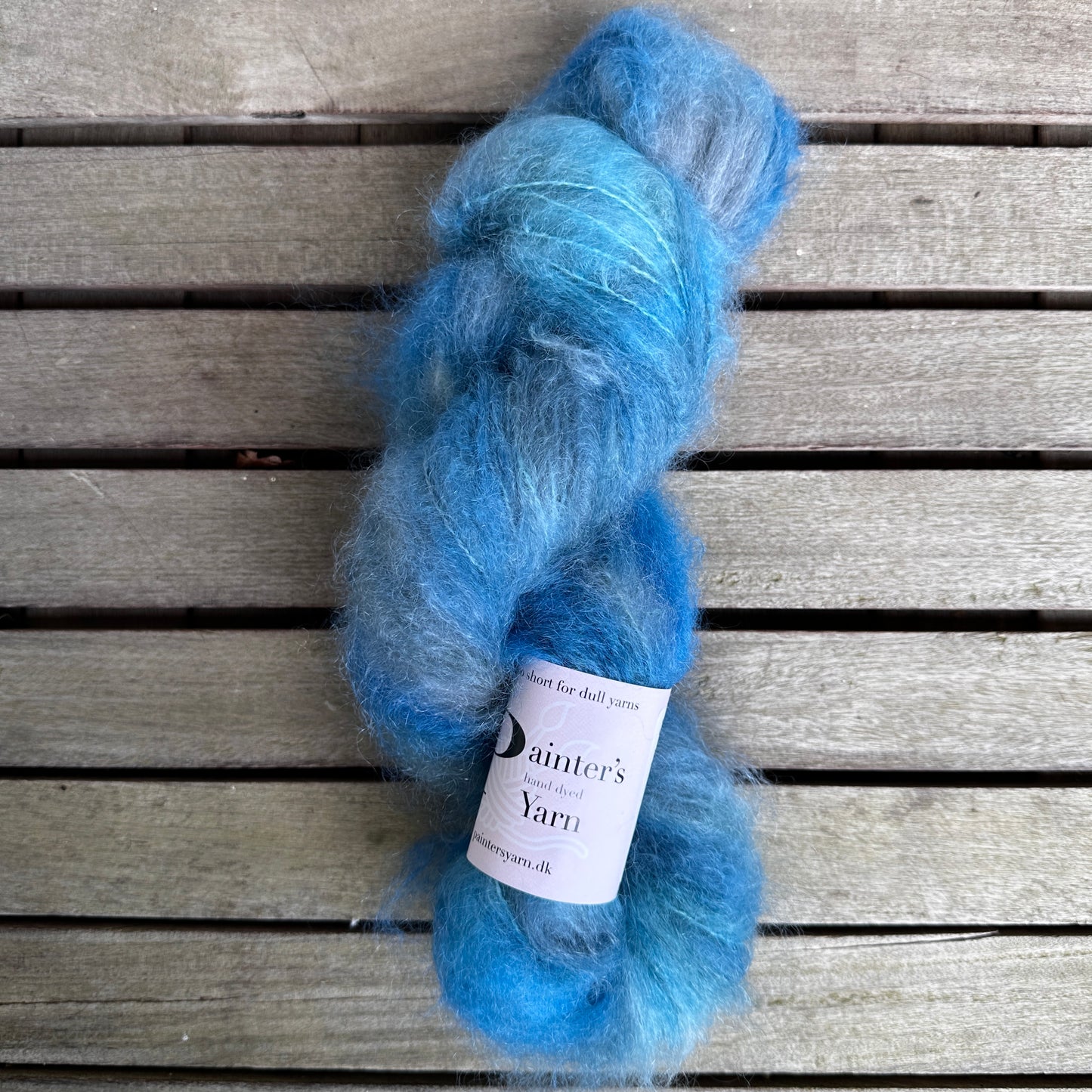 Chunky Mohair DK - håndfarvet fra Painter's Yarn