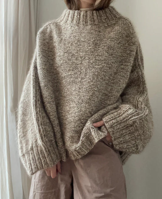 Garnpakke til Bawi Sweater af AegyoKnit Sand