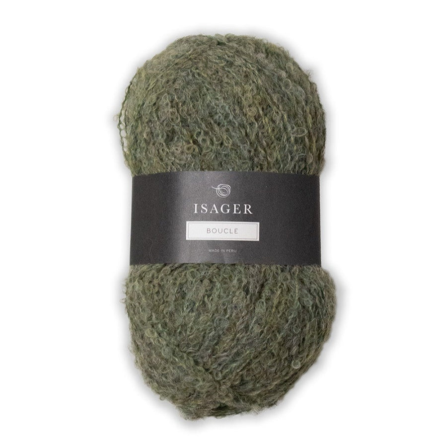 Bouclé fra Isager - et skønt alpaka bouclé garn