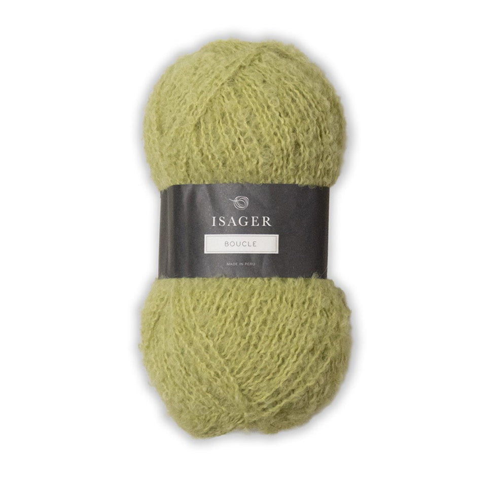 Bouclé fra Isager - et skønt alpaka bouclé garn