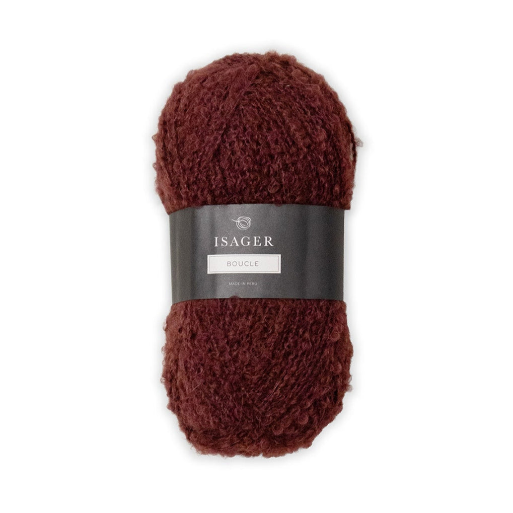 Bouclé fra Isager - et skønt alpaka bouclé garn