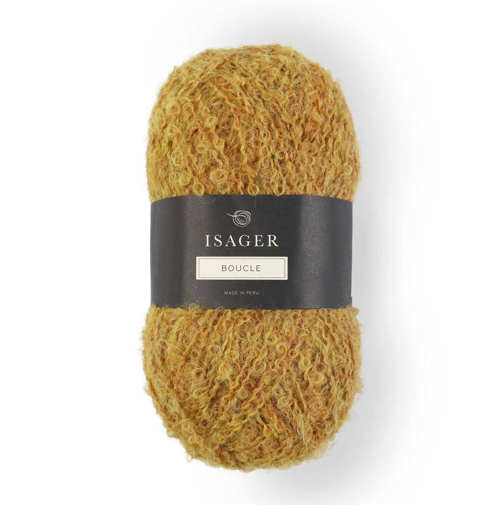 Bouclé fra Isager - et skønt alpaka bouclé garn