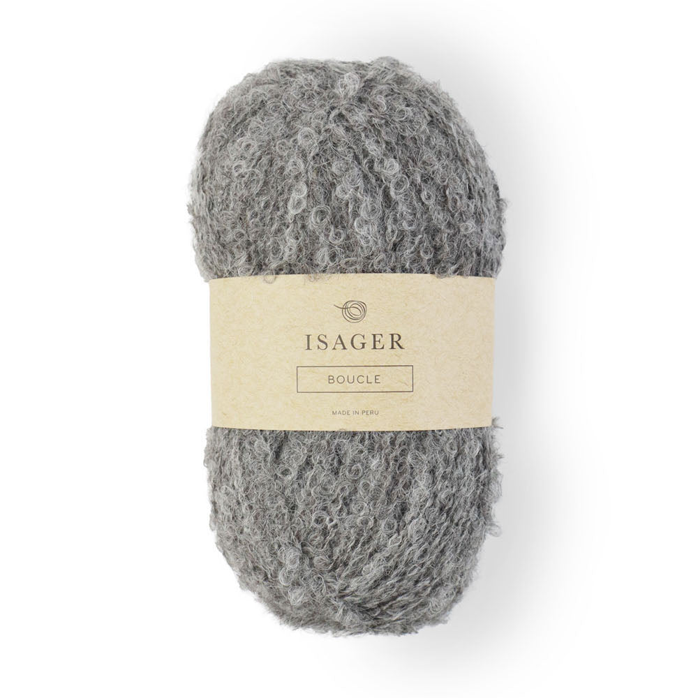 Bouclé fra Isager - et skønt alpaka bouclé garn