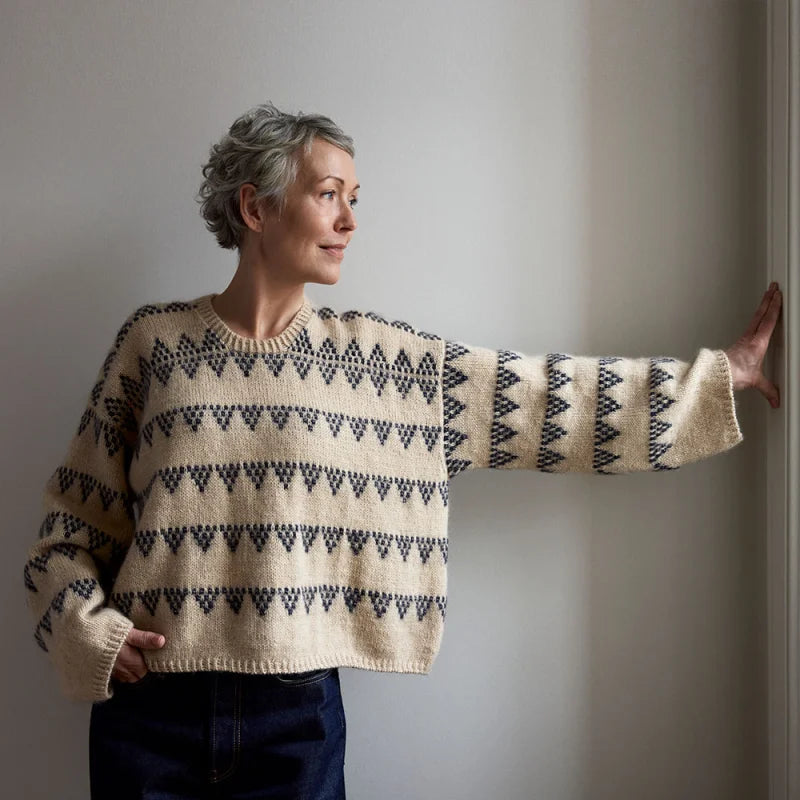 Garnpakke til Grape and Gramma af Anne Ventzel - lys version