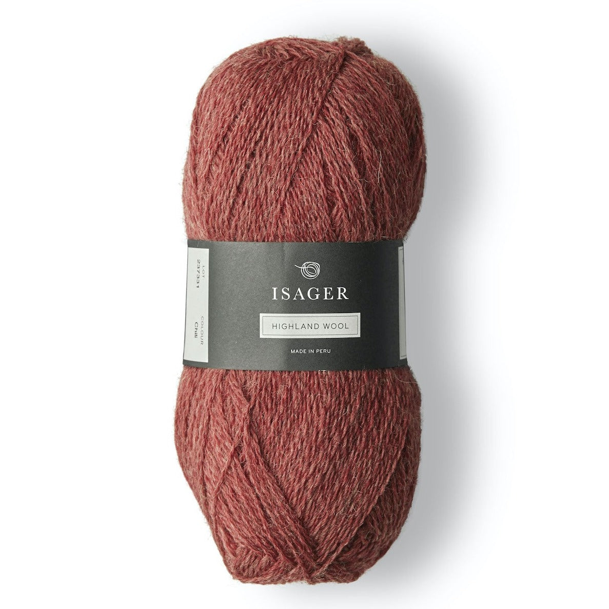 Isager Highland Wool - et smukt og slidstærkt uldgarn fra Isager, der bare holder og holder.