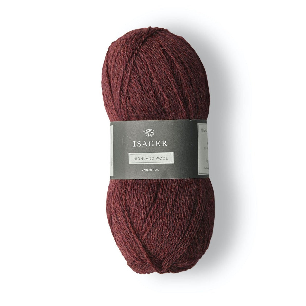 Isager Highland Wool - et smukt og slidstærkt uldgarn fra Isager, der bare holder og holder.