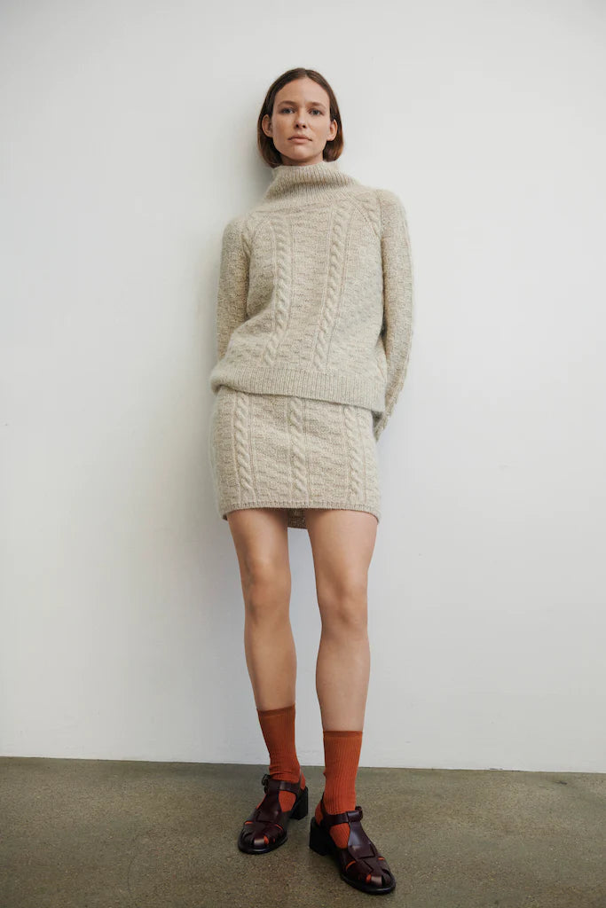 Garnpakke til Gerda Skirt af AegyoKnit - Isager Archives kollektion