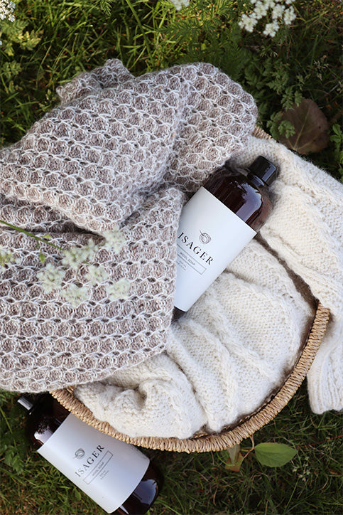Isager wool soap til uld, alpakka garn og andre fibre