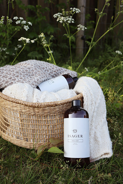 Isager wool soap til uld, alpakka garn og andre fibre