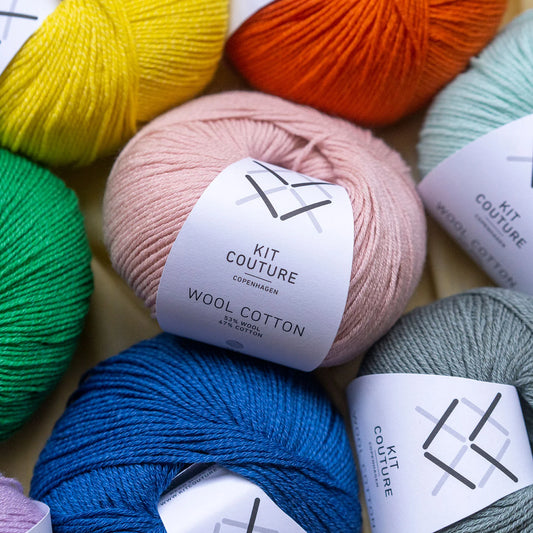Sommergarner - her vises Wool Cotton fra Kit Couture