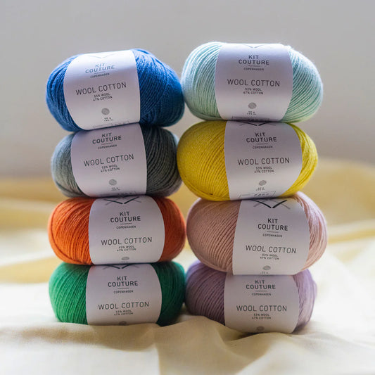 Sommergarner - her vises Wool Cotton fra Kit Couture