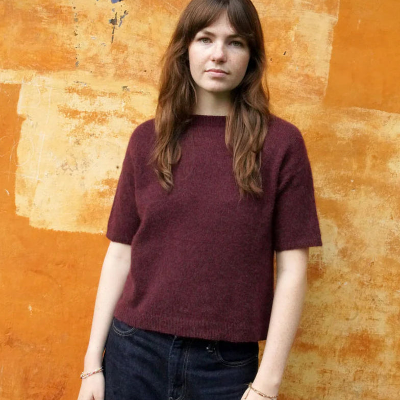 Andøya T-shirt fra Kit Couture strikkekit