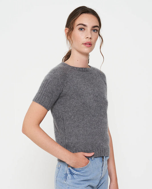 Strikkekit til Borgan T-shirt (100% cashmere)