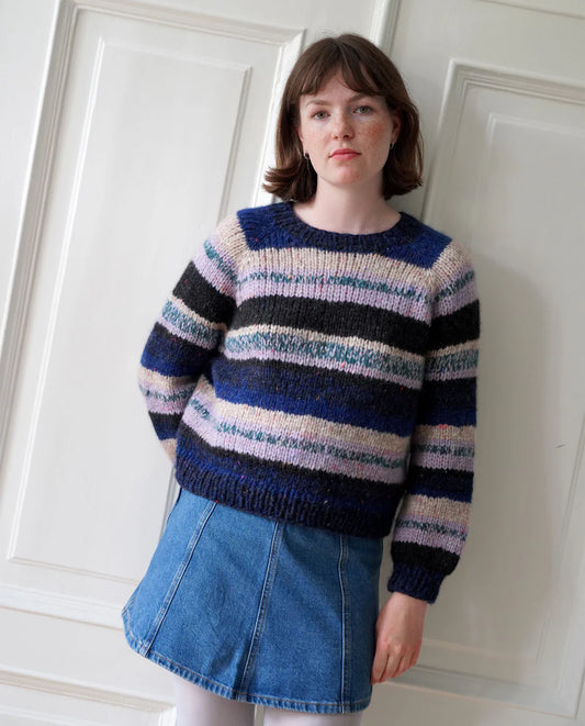 Strikkekit til Langøya Sweater fra Kit Couture - køb strikkekittet hos Knit Garden