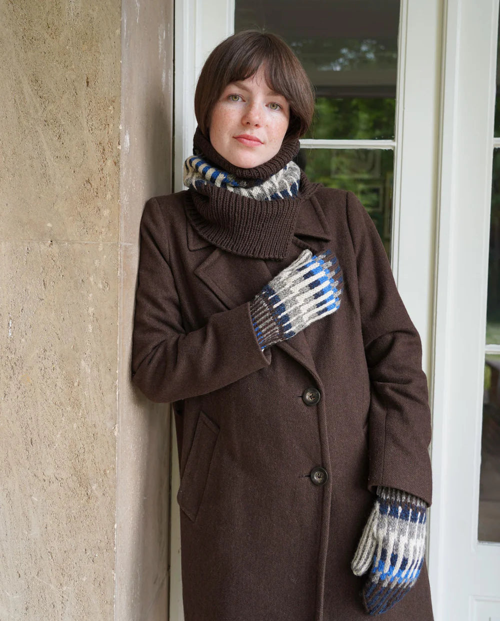 Strikkekit til Öland halsrør og vanter fra Kit Couture - køb det hos Knit Garden