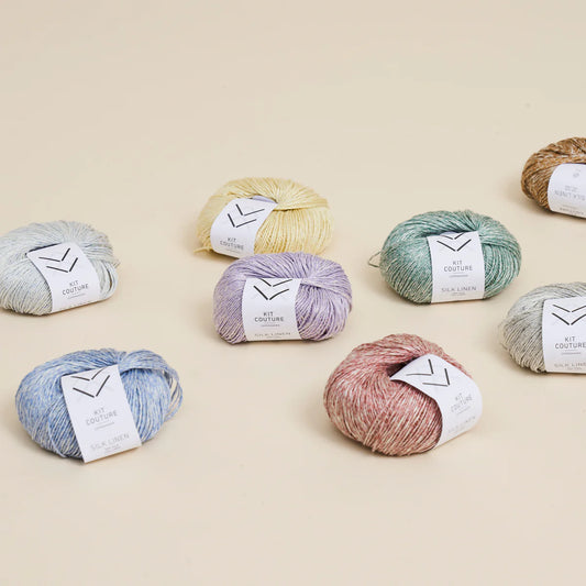 Silk Linen sommergarn fra Kit Couture