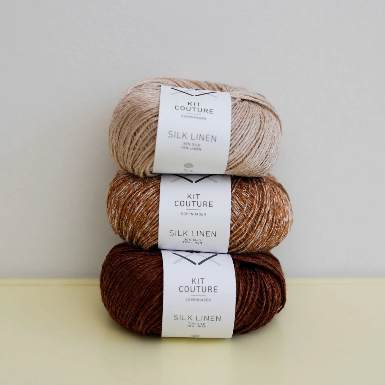 Silk Linen sommergarn fra Kit Couture
