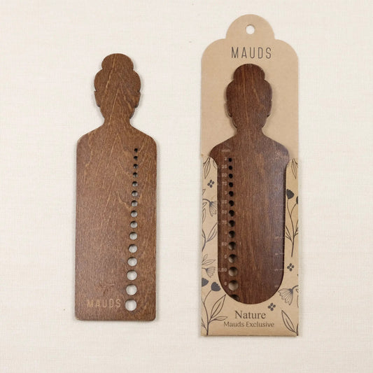 Strikkepindemål frue fra Mauds Manufaktur