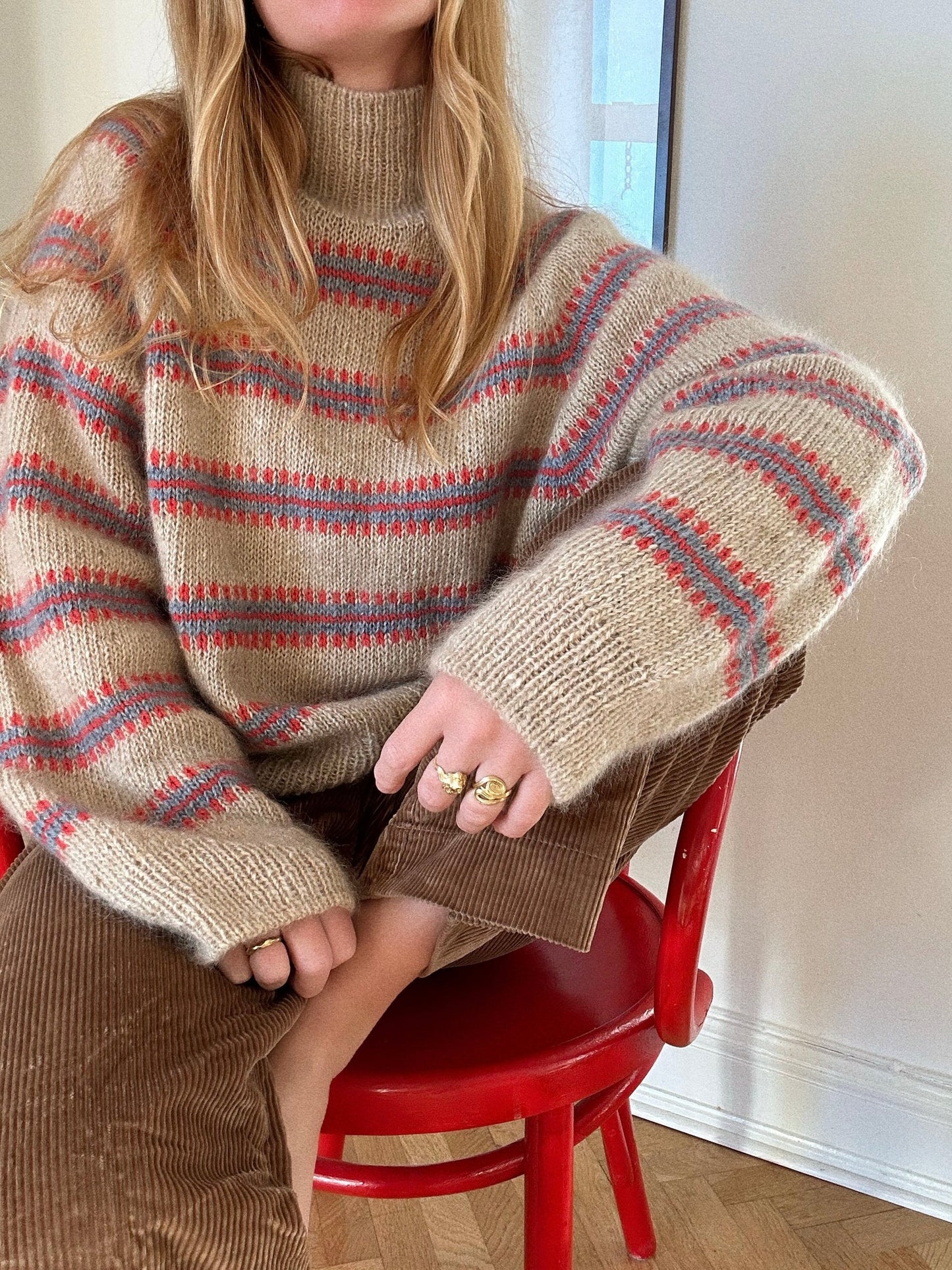 Garnpakke til Norma Sweater af My Favourite Things Knitwear - Isager Archives kollektion