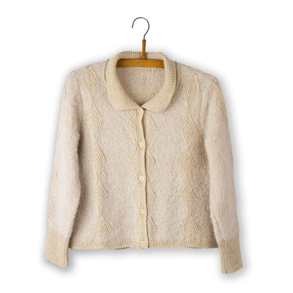 Strikkekit til Otti Cardigan af Helga Isager - The 1919 Collection