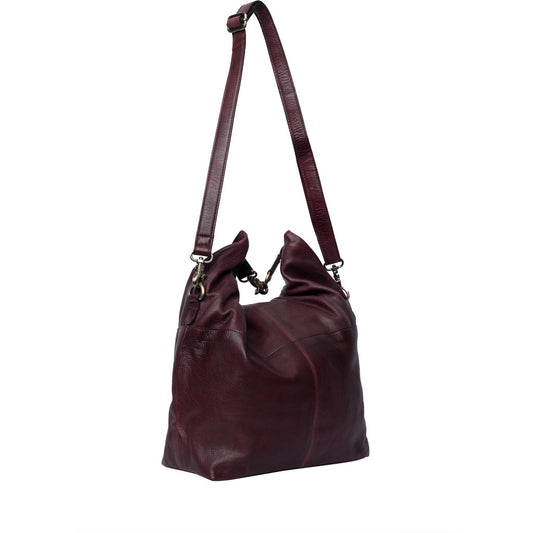 Project 101 projekttaske til dine store strikkeprojekter i Dark Cherry