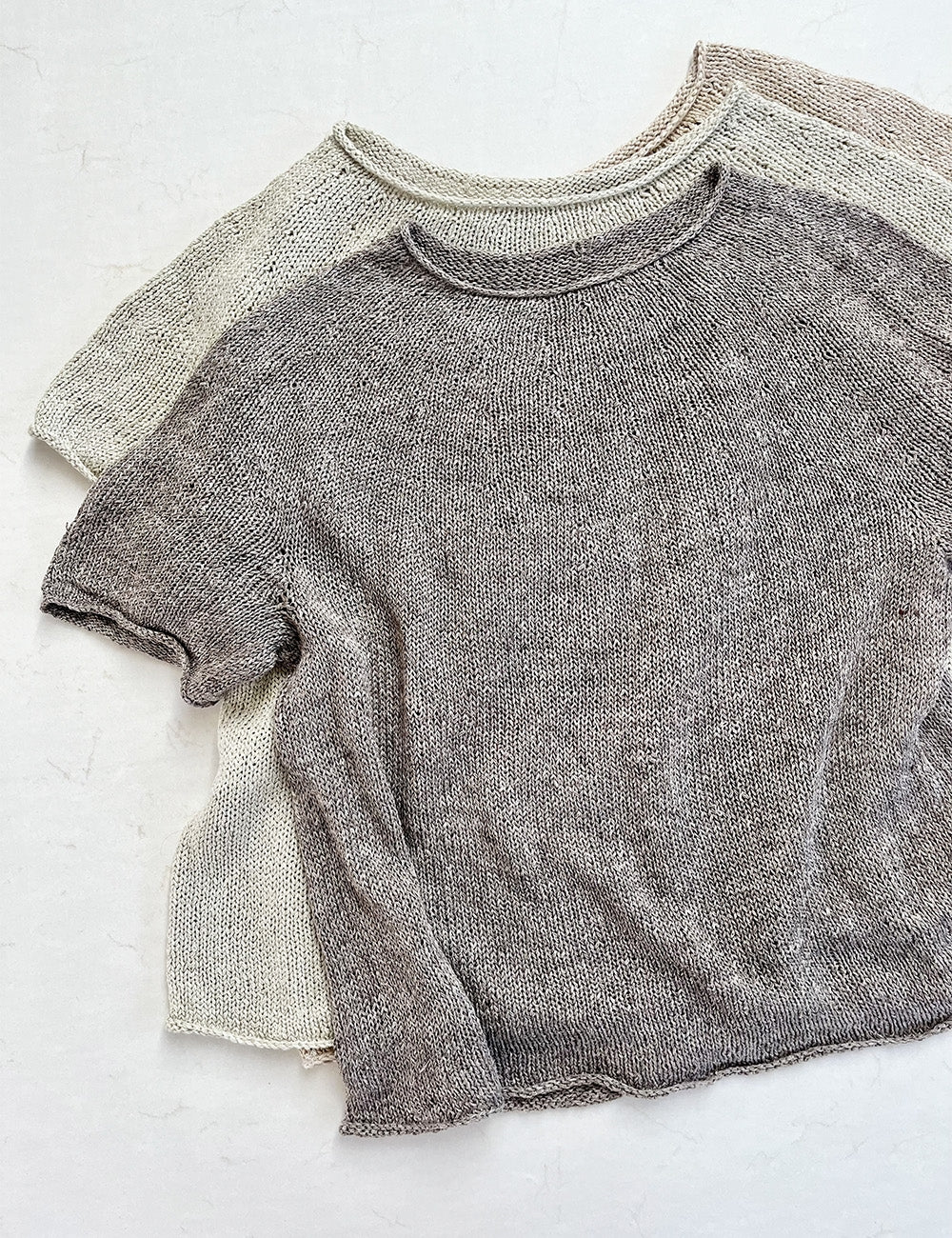 Garnpakke til Plain Yoke Tee 22