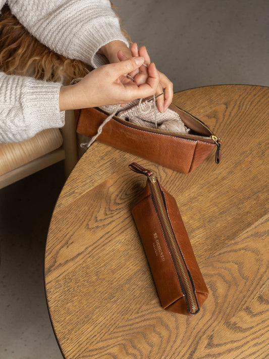 Projekt 12 etui til strikketilbehør fra Re:Designed