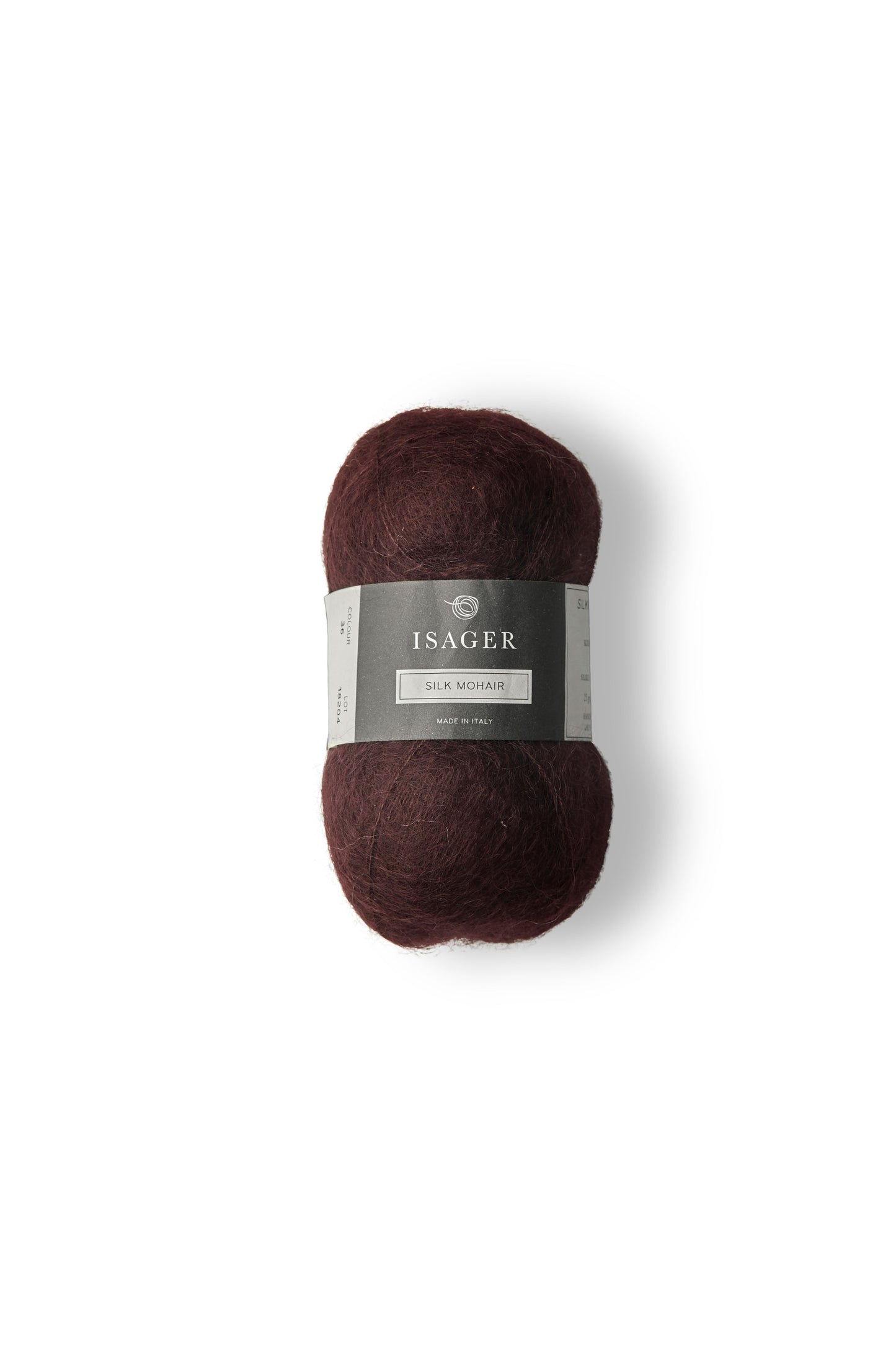 Isager Silk Mohair farve 36