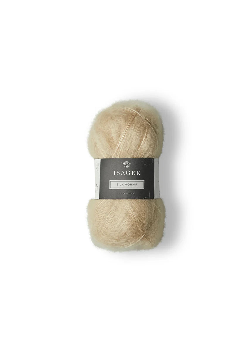 Isager Silk Mohair farve 6