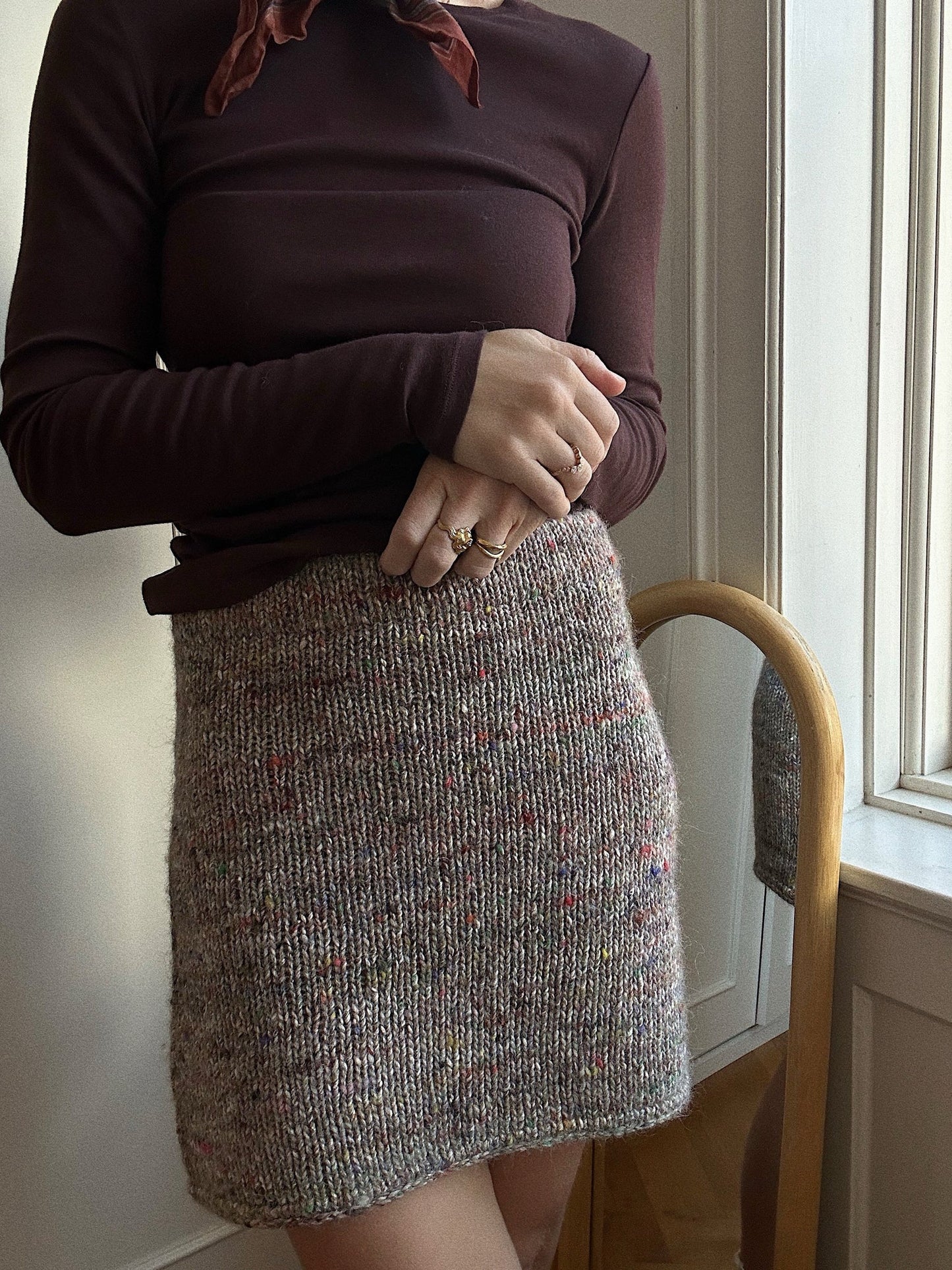 Garnpakke til Skirt No. 1 fra My Favourite Things Knitwear i originalgarn