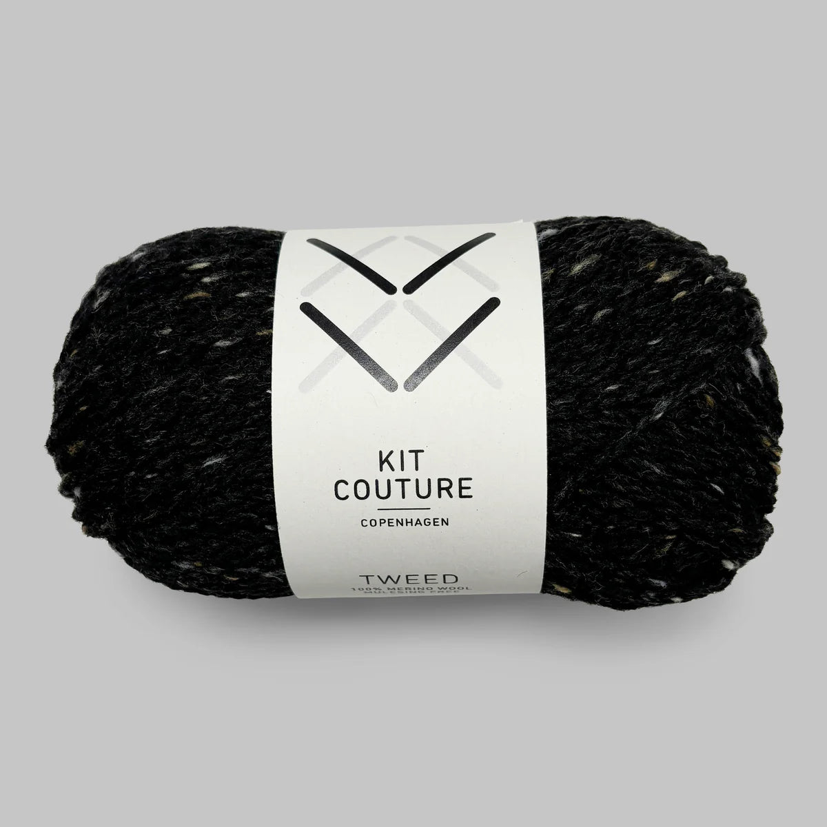 Tweed Garn fra Kit Couture er et sprødt og blødt merino uldgarn fra Kit Couture