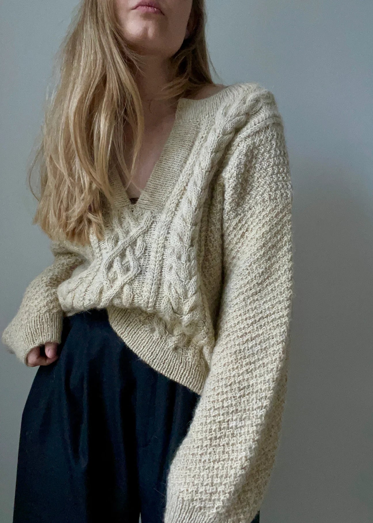 Garnpakke til Boreas Sweater af AegyoKnit