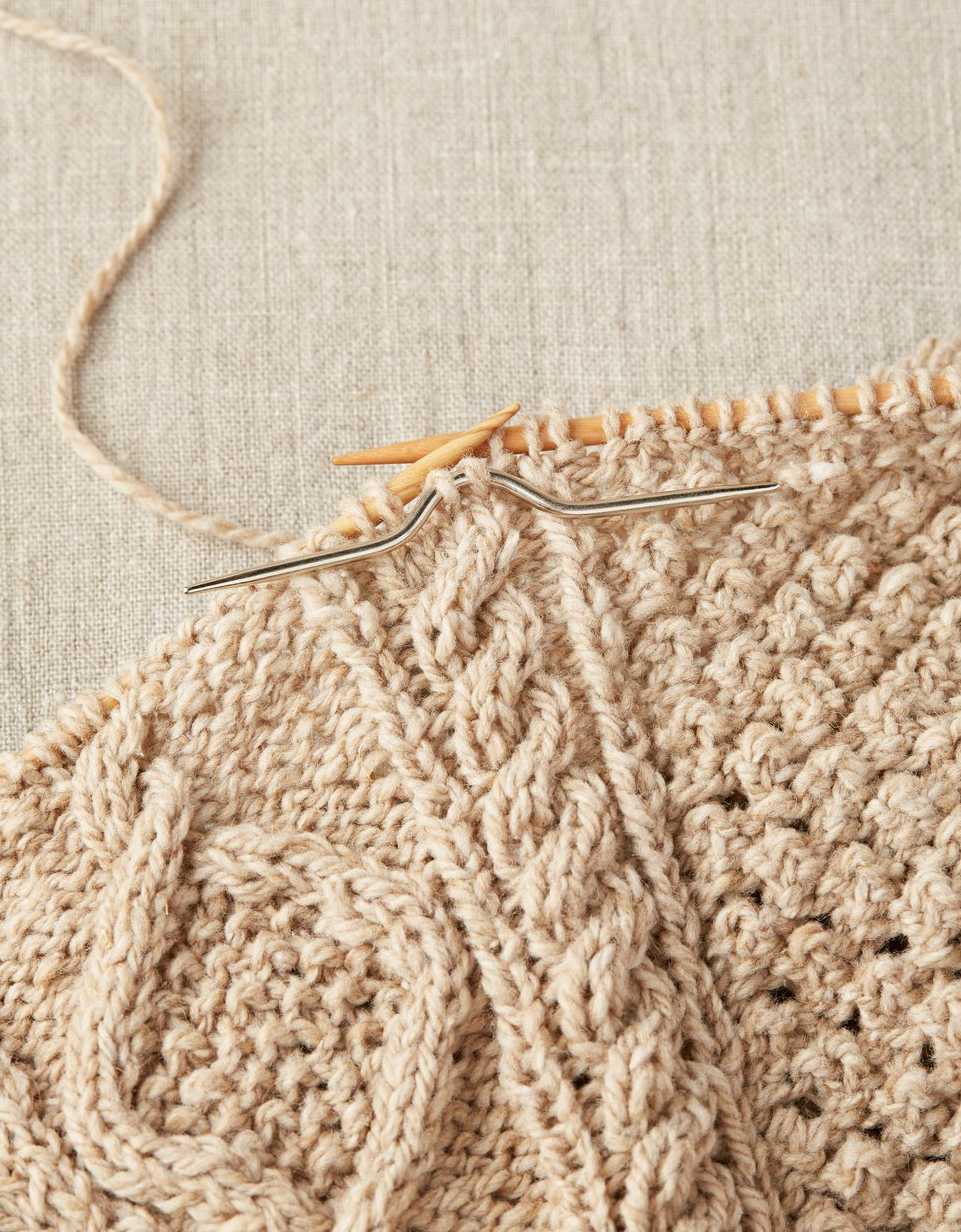 Curved Cable Needles - hjælpepinde