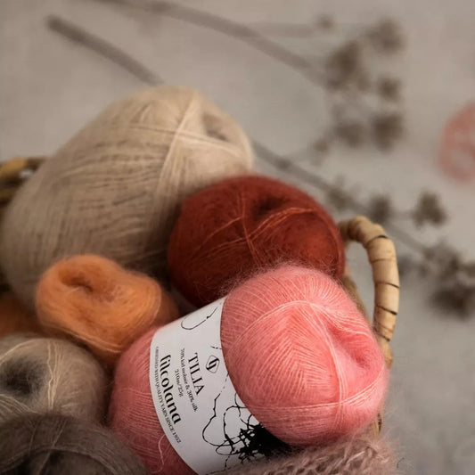 Tilia - kid silk mohair fra Filcolana