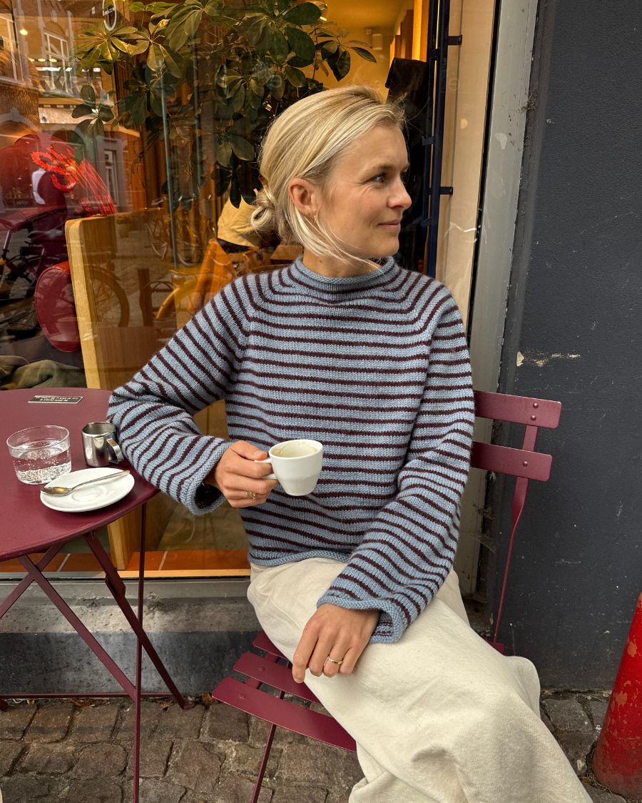 Strikkekit til Frankie Sweater af PetiteKnit