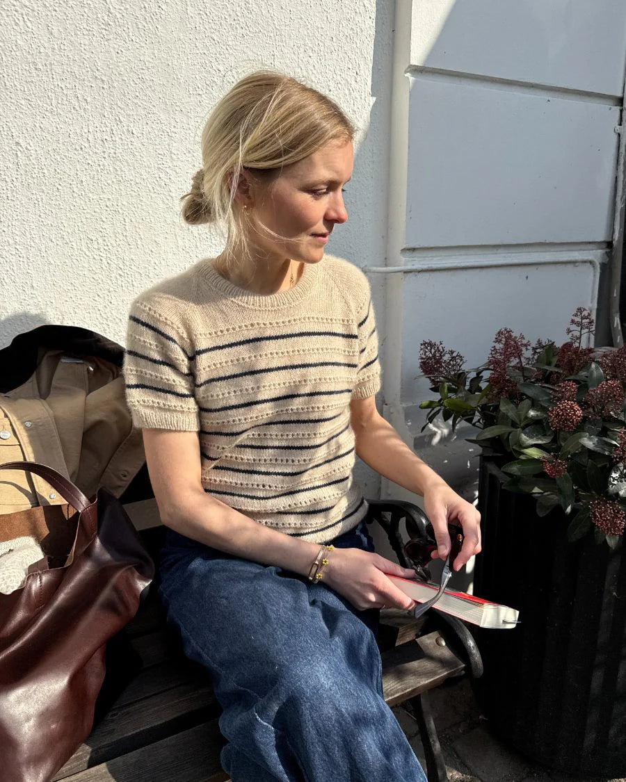 Strikkekit til Ida Tee (100% Cashmere)