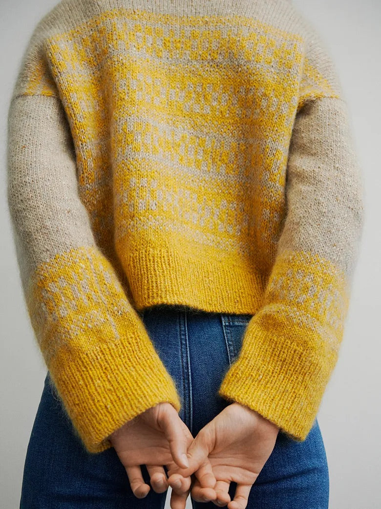 Garnpakke til Johanne Loop Sweater af Other Loops - Isager Archives kollektion