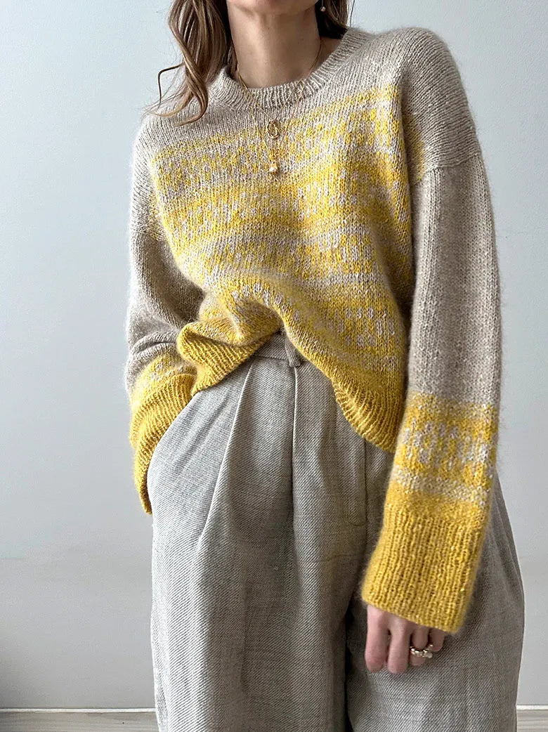 Garnpakke til Johanne Loop Sweater af Other Loops - Isager Archives kollektion